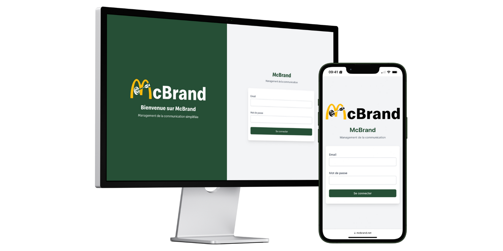 Logiciel web interne McDonald's